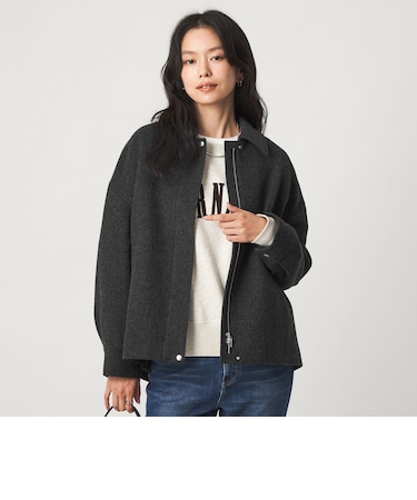 ［size SHORTあり］ジップアップ ブルゾン