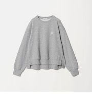 【WEB限定】＜at ease＞ワンポイントシシュウ スウェット プルオーバー