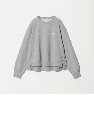 【WEB限定】＜at ease＞ワンポイントシシュウ スウェット プルオーバー