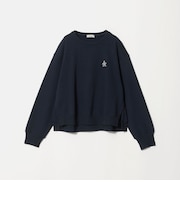 【WEB限定】＜at ease＞ワンポイントシシュウ スウェット プルオーバー