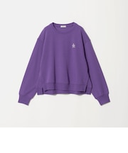 【WEB限定】＜at ease＞ワンポイントシシュウ スウェット プルオーバー