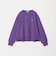 【WEB限定】＜at ease＞ワンポイントシシュウ スウェット プルオーバー