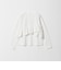 【WEB限定】＜at ease＞フロント フリル ロングスリーブ カットソー UVカット