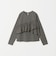 【WEB限定】＜at ease＞フロント フリル ロングスリーブ カットソー UVカット