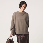 ［size SHORTあり］SERENITY クルーネック プルオーバー ニット