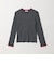 【WEB限定】＜at ease＞ソデサキ バイカラー プルオーバー ニット 2