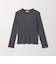 【WEB限定】＜at ease＞ソデサキ バイカラー プルオーバー ニット 2