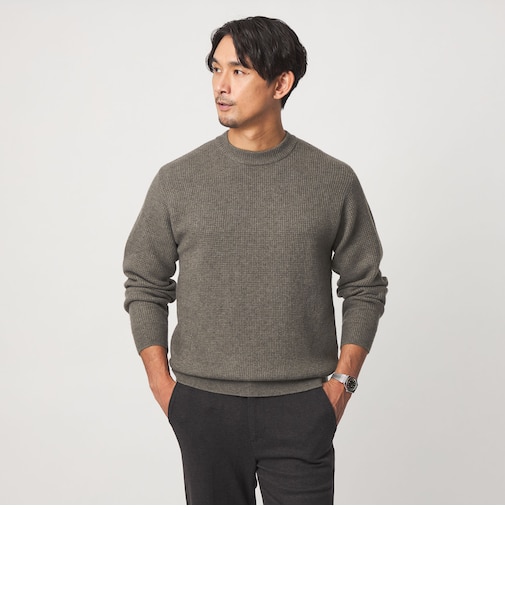 【WEB限定】JUST fit モックネック ニット