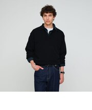 FINE BASIC カシミヤ スキッパー ポロニット