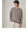 FINE BASIC カシミヤ クルーネック ニット