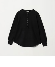 【WEB限定】<at ease>ヘンリーネック ニット プルオーバー