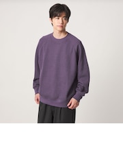 ウェーブ ダブルフェイス クルーネック Tシャツ