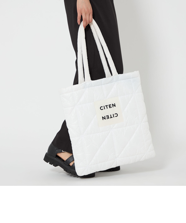 ＜CITEN＞CITEN パデッド トートバッグ