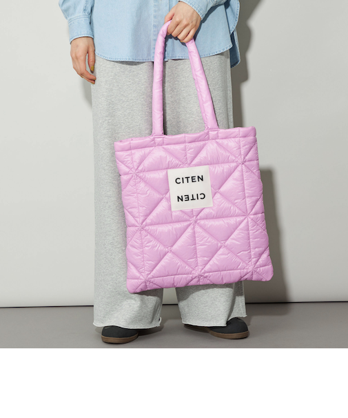 ＜CITEN＞CITEN パデッド トートバッグ