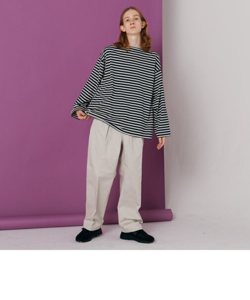 ＜CITEN＞2タック ワイド チノパンツ