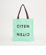 ＜CITEN＞ロゴ ステートメント プリントバッグ