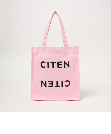 ＜CITEN＞ロゴ ステートメント プリントバッグ