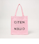 ＜CITEN＞ロゴ ステートメント プリントバッグ
