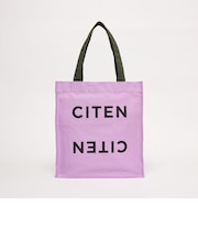＜CITEN＞ロゴ ステートメント プリントバッグ
