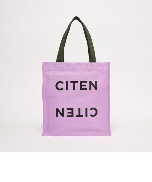 ＜CITEN＞ロゴ ステートメント プリントバッグ