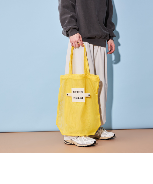 ＜CITEN＞クルクルパッチン メッシュトート