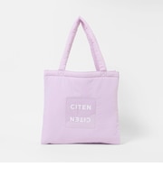 ＜CITEN＞パデッド クリア ロゴ トートバッグ