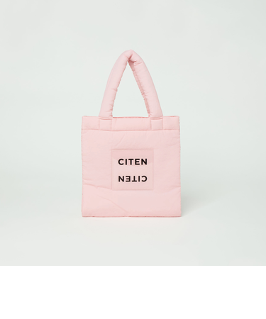 ＜CITEN＞パデッド クリア ロゴ トート S