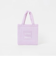 ＜CITEN＞パデッド クリア ロゴ トート S