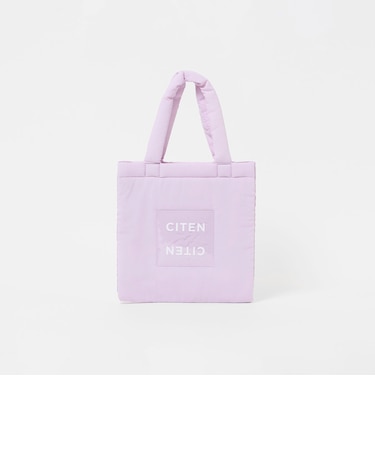 ＜CITEN＞パデッド クリア ロゴ トート S