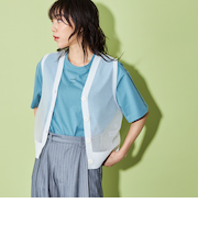 ＜CITEN＞ボクシー フィット Tシャツ