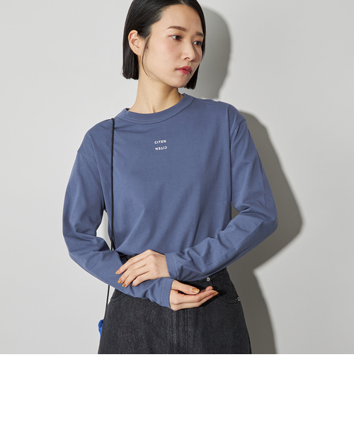 everyone ロゴロンT Mサイズ everyone ロゴロンT Mサイズ tシャツ ロゴプリントロンT レディース