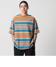 ＜CITEN＞カリフォルニアボーダーTシャツ
