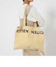 ＜CITEN＞CITENロゴプリントトート
