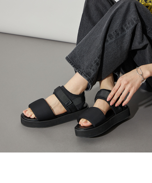 Gabor Abide ウーマンリップテープ サンダル CITEN>ネオプレーンテープサンダル|シテンの通販|&mall