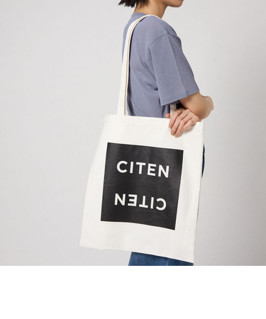 ＜CITEN＞ロゴプリントフラットトート