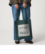 ＜CITEN＞ロゴプリントフラットトート