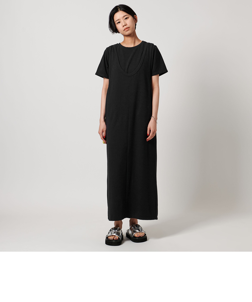 CITEN＞Uネックレイヤードカットワンピース｜シテンの通販