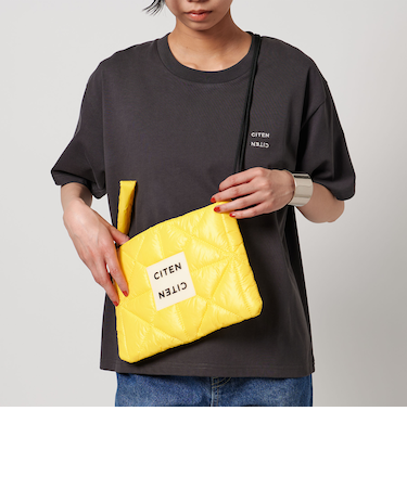 【WEB限定】＜CITEN＞CITENパデッドサコッシュカラバリ