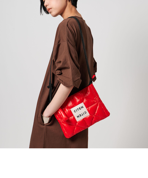 【WEB限定】＜CITEN＞CITENパデッドサコッシュカラバリ