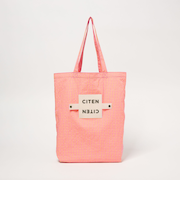 ＜CITEN＞くるくるパッチンギンガムトート