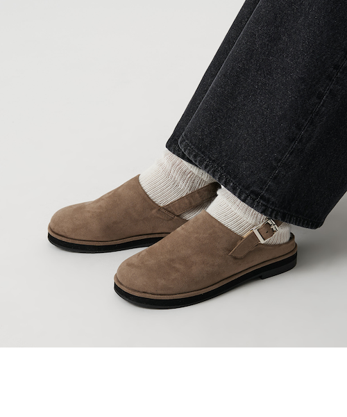 MOHI／ハラコクロスストラップシューズ｜ナノ・ユニバースの通販