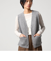 ＜CITEN＞エッセンシャルニットベスト
