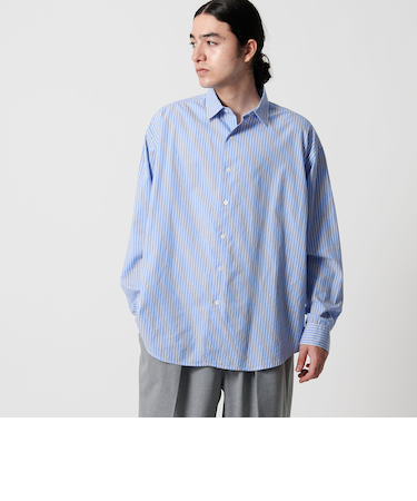 ＜CITEN＞ストライプオーバーシャツ