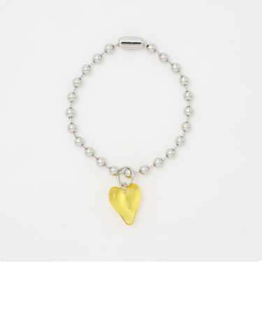 <CITEN>カラバリクリアハートブレスレット