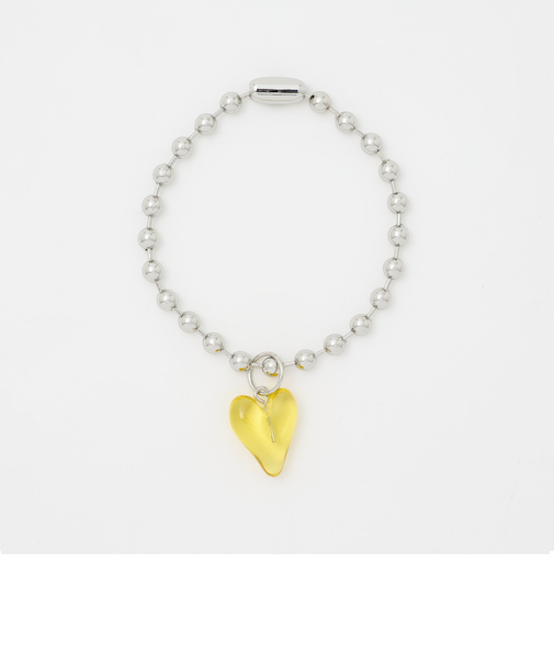 <CITEN>カラバリクリアハートブレスレット