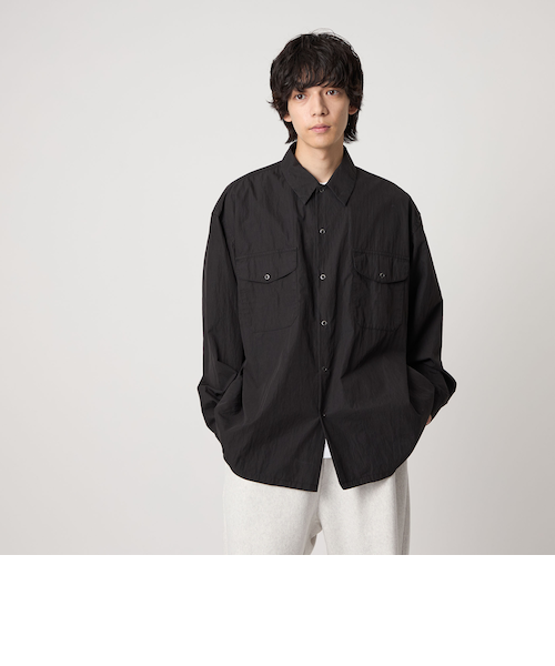 2022AW ebure メルトン ジャケット シャツ 36 2022AW ebure メルトン ジャケット シャツ 36 2022AW ebure