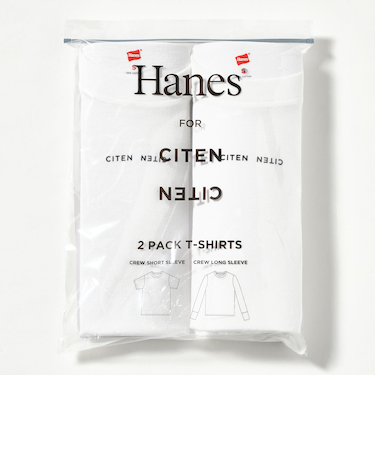 【別注】＜CITEN＞Hanes×CITEN 2パックロゴT
