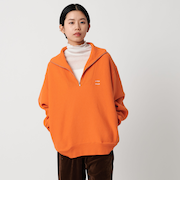 ＜CITEN＞リバースハーフジップスウェット