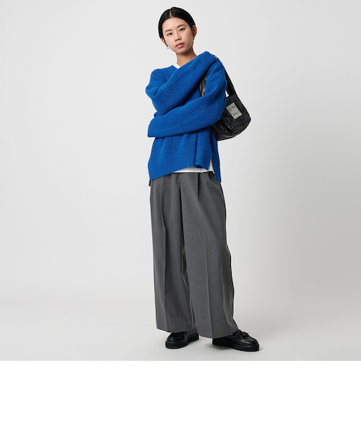 ＜CITEN＞キャリーマン2タックワイドスラックス