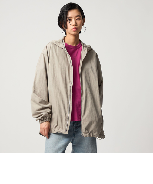 ＜CITEN＞ジップアップシャツフーディー